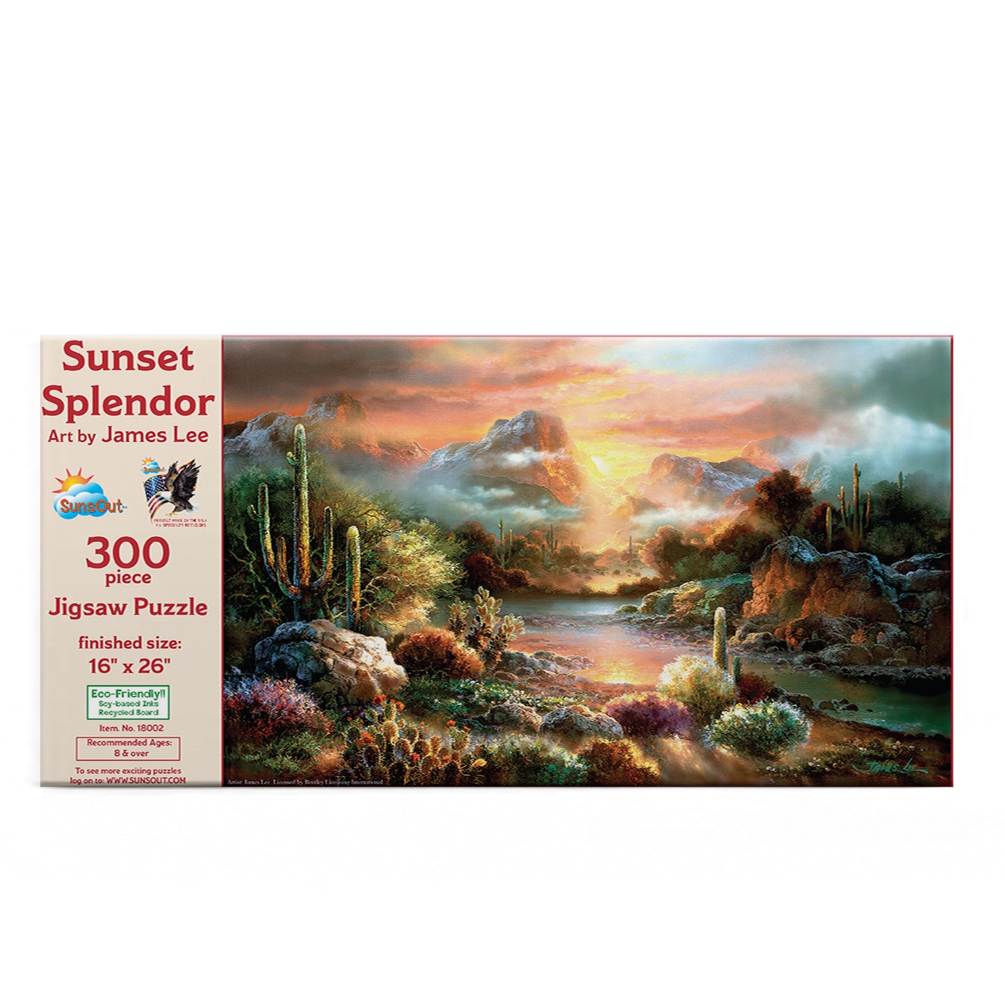 Sunset Splendor - 300 Piece Jigsaw Puzzle