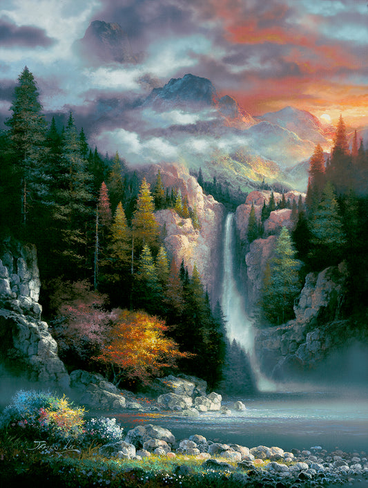 Misty Falls - 300 Piece Jigsaw Puzzle