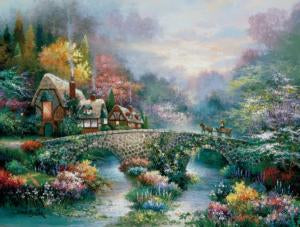 Peaceful Cottage - 300 Piece Jigsaw Puzzle