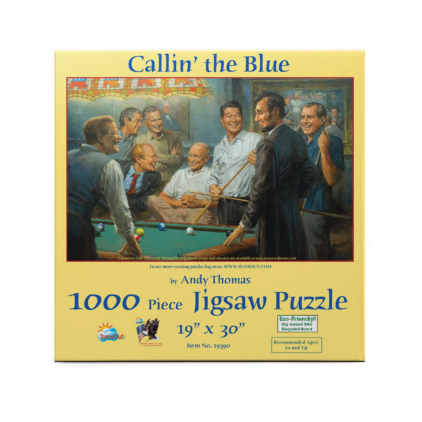 Callin' the Blue (16) - 1000 Piece Jigsaw Puzzle