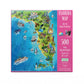 Florida Map - 500 Piece Jigsaw Puzzle