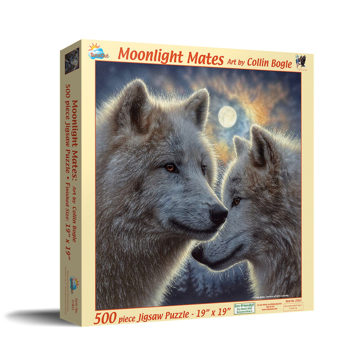 Moonlight Mates - 500 Piece Jigsaw Puzzle