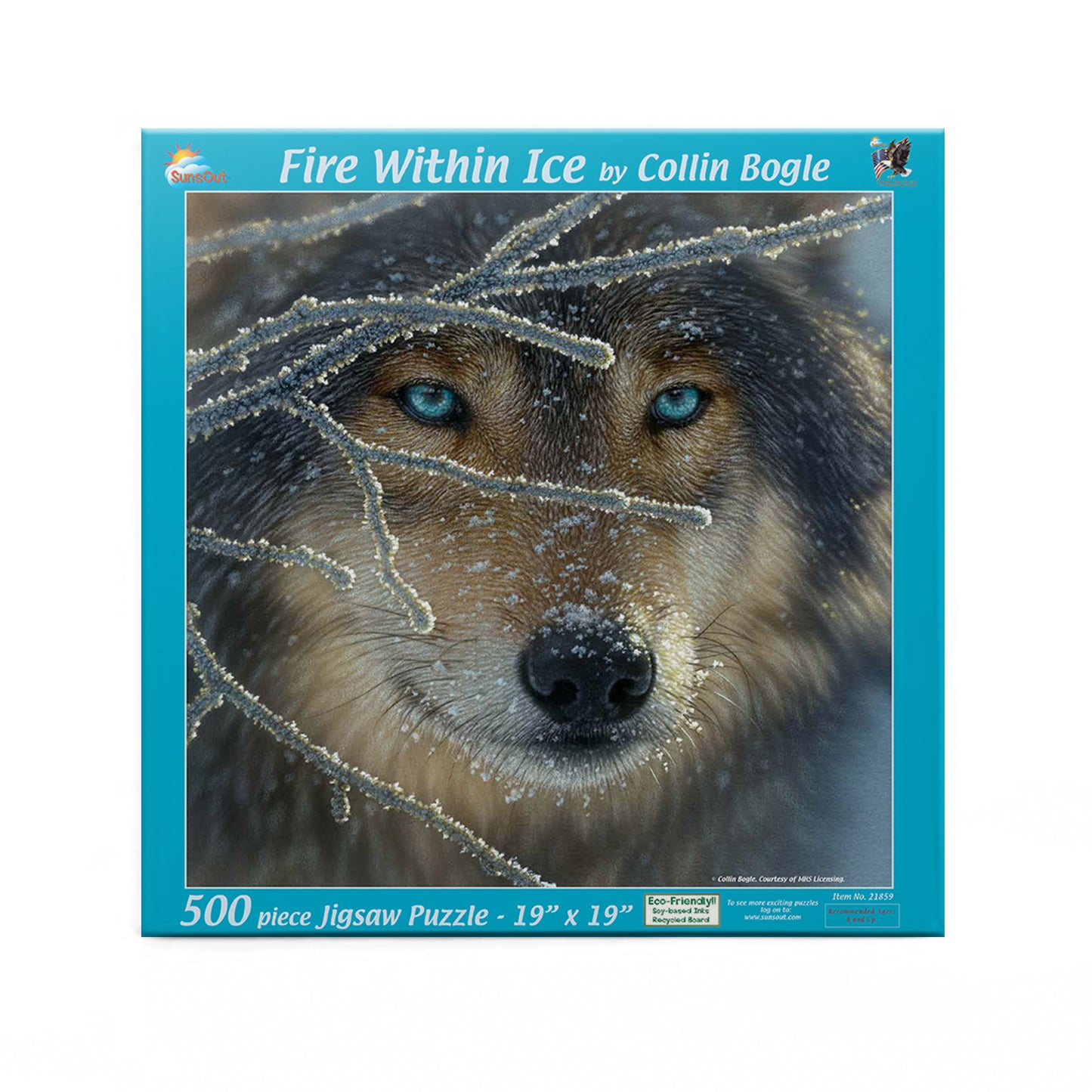 Fire Within Ice(16) - 500 Piece Jigsaw Puzzle