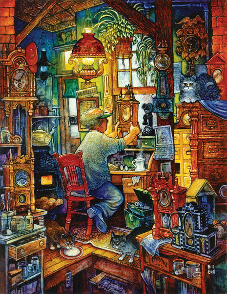 The Clockmaker - 1000 Piece Jigsaw Puzzle