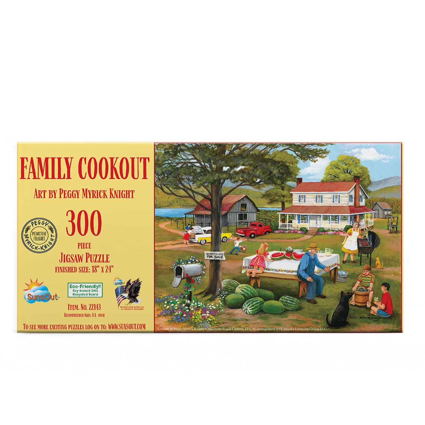 Family Cookout 300 - 300 Piece Jigsaw Puzzle