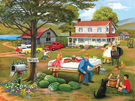 Family Cookout 300 - 300 Piece Jigsaw Puzzle