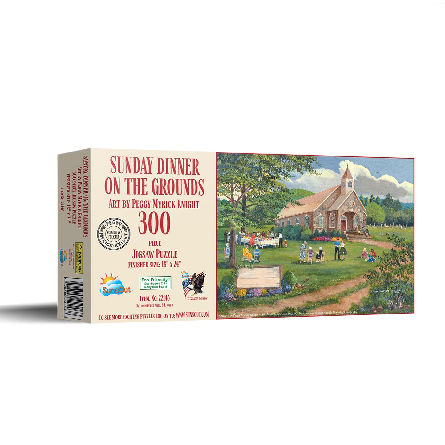 Sunday Dinner on the Grounds 300 - 300 Piece Jigsaw Puzzle