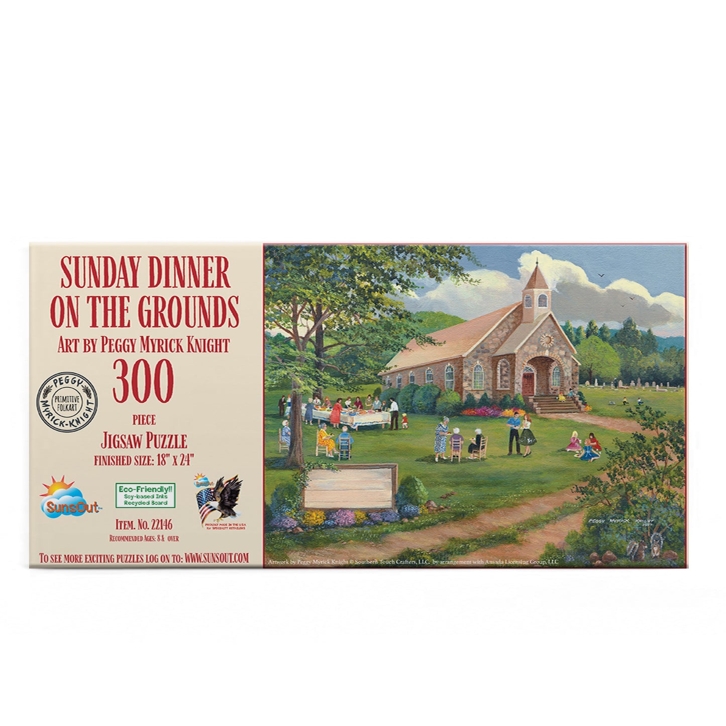 Sunday Dinner on the Grounds 300 - 300 Piece Jigsaw Puzzle