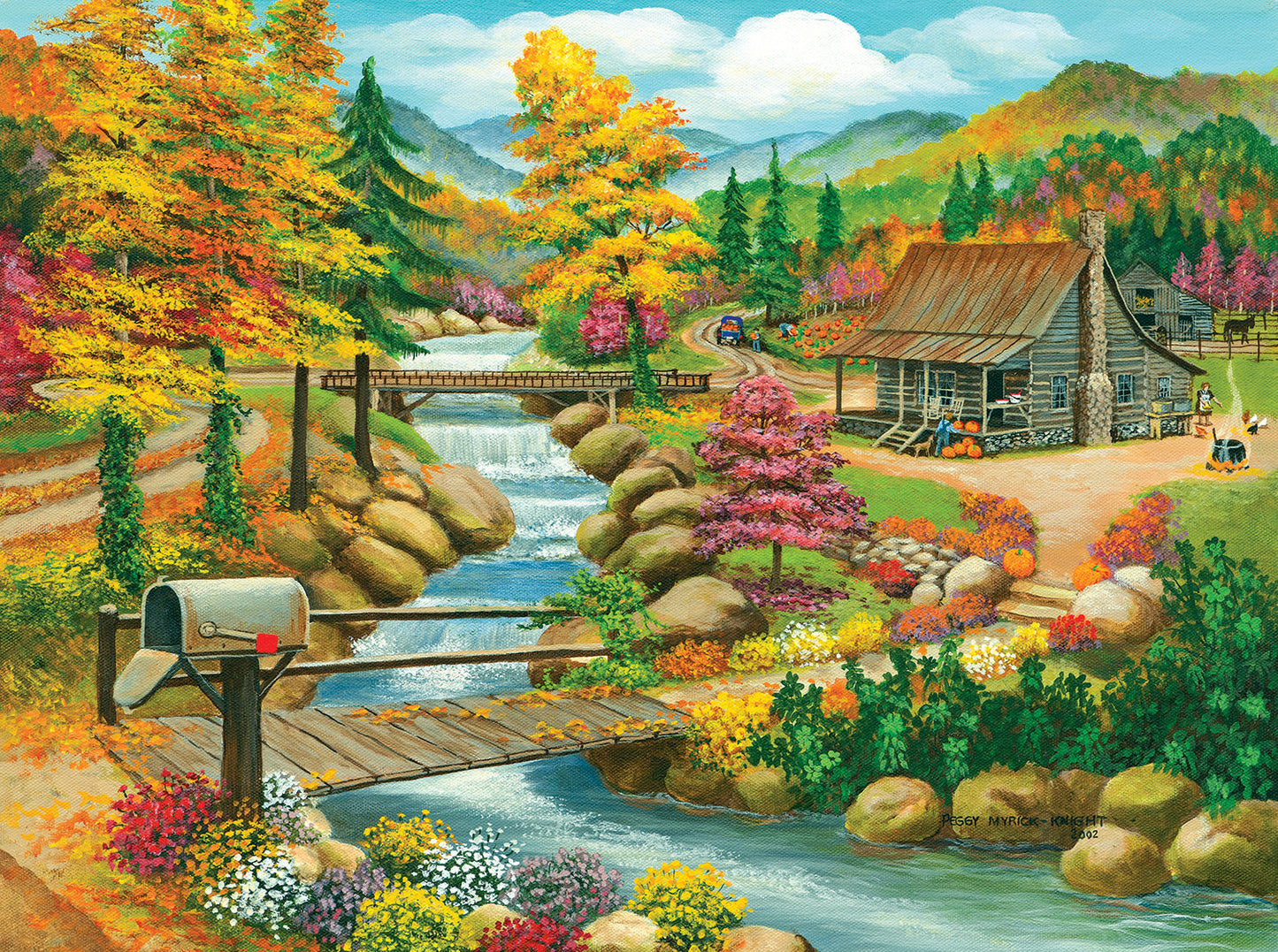 Fall Season 1000 - 1000 Piece Jigsaw Puzzle