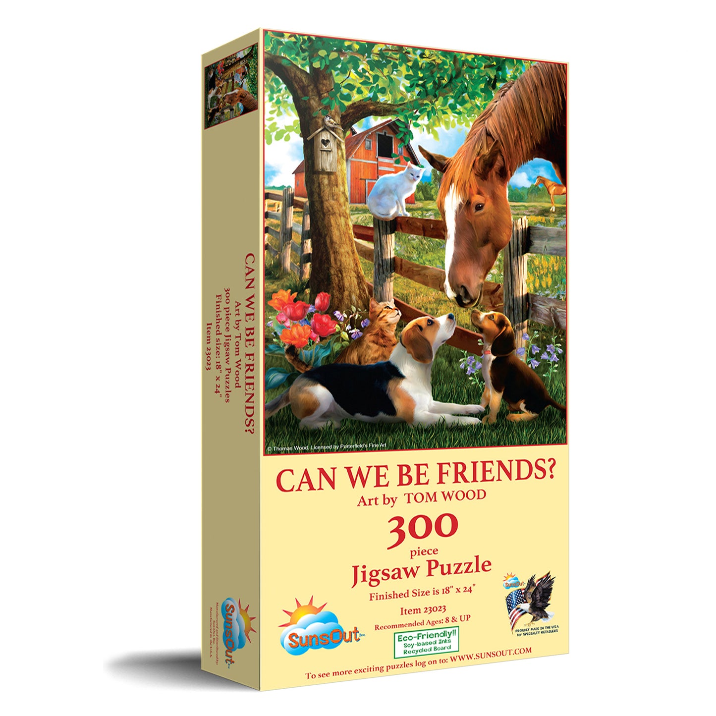 Can we be friends? - 300 Piece Jigsaw Puzzle