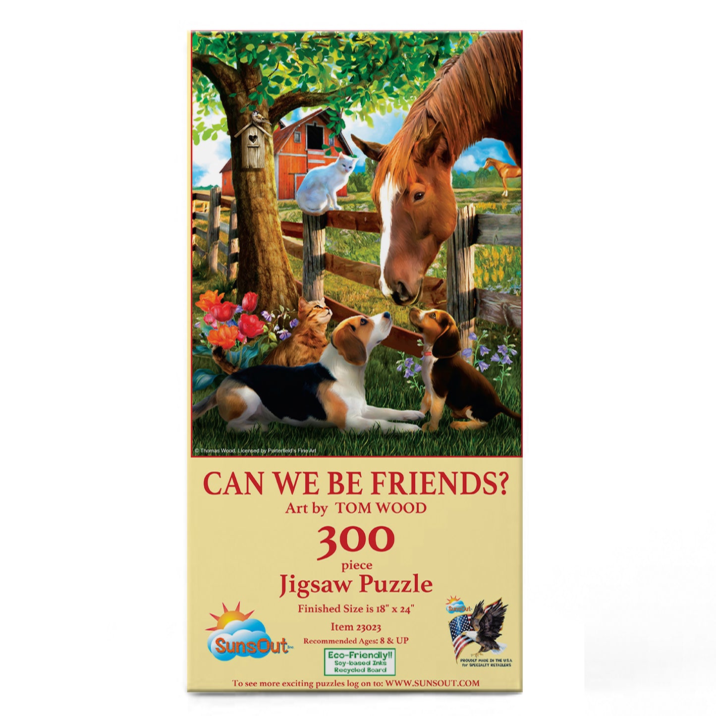 Can we be friends? - 300 Piece Jigsaw Puzzle