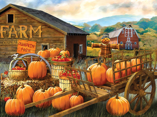 Pumpkin Farm - 1000 Piece Jigsaw Puzzle