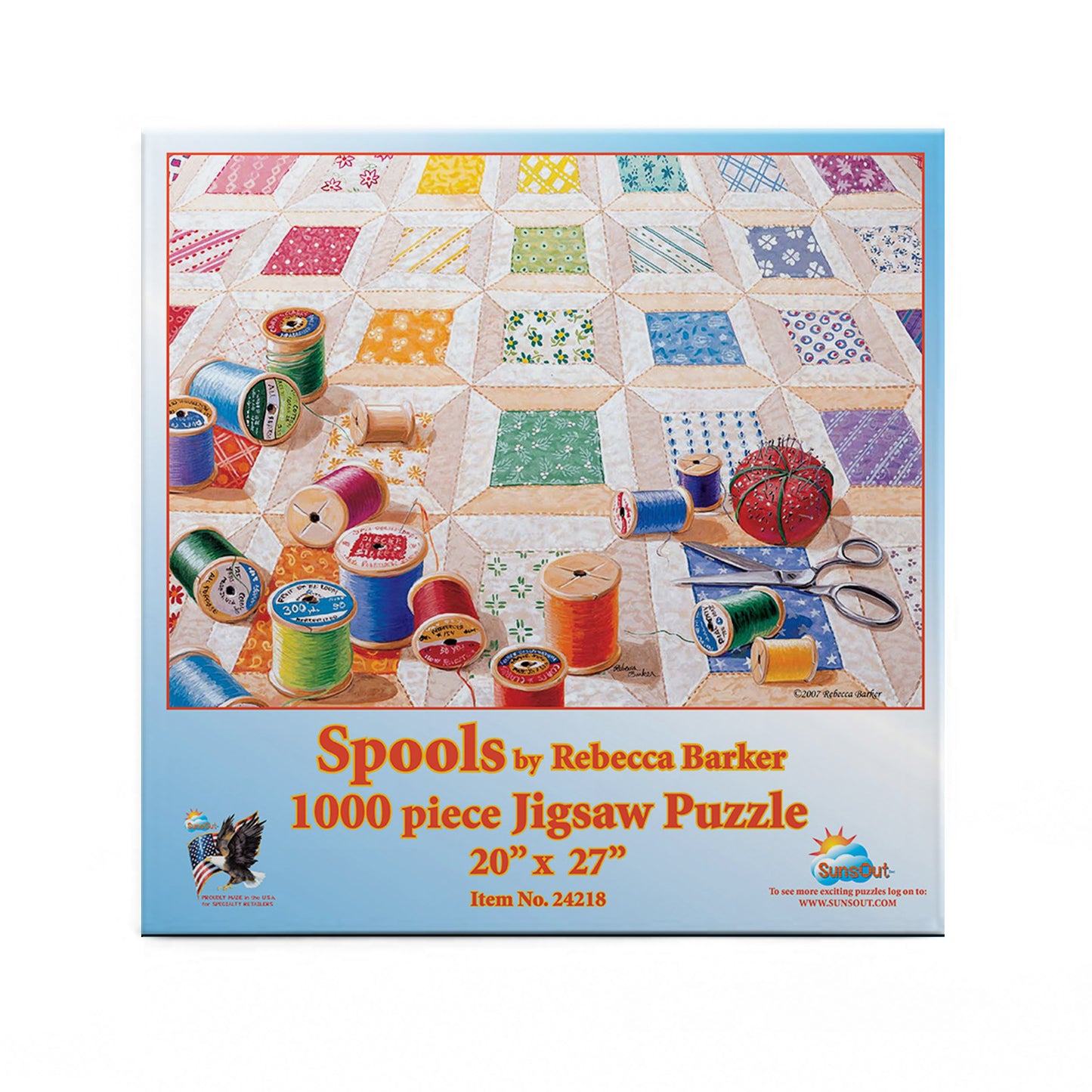 Spools (16) - 1000 Piece Jigsaw Puzzle