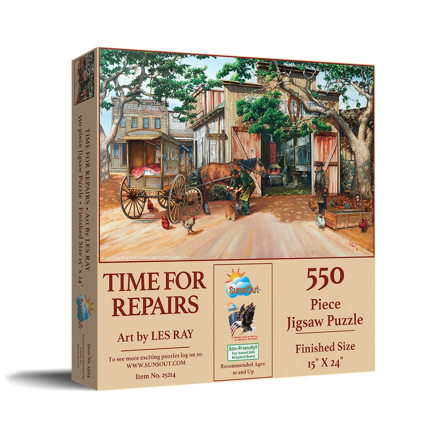 Time for Repairs - 550 Piece Jigsaw Puzzle