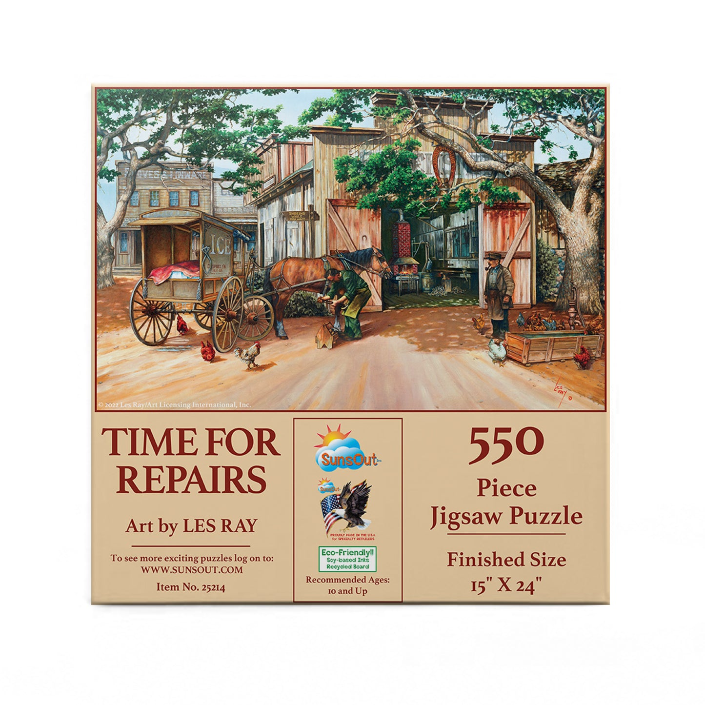 Time for Repairs - 550 Piece Jigsaw Puzzle