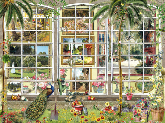 Gardens in Art - 1000 Piece Jigsaw Puzzle