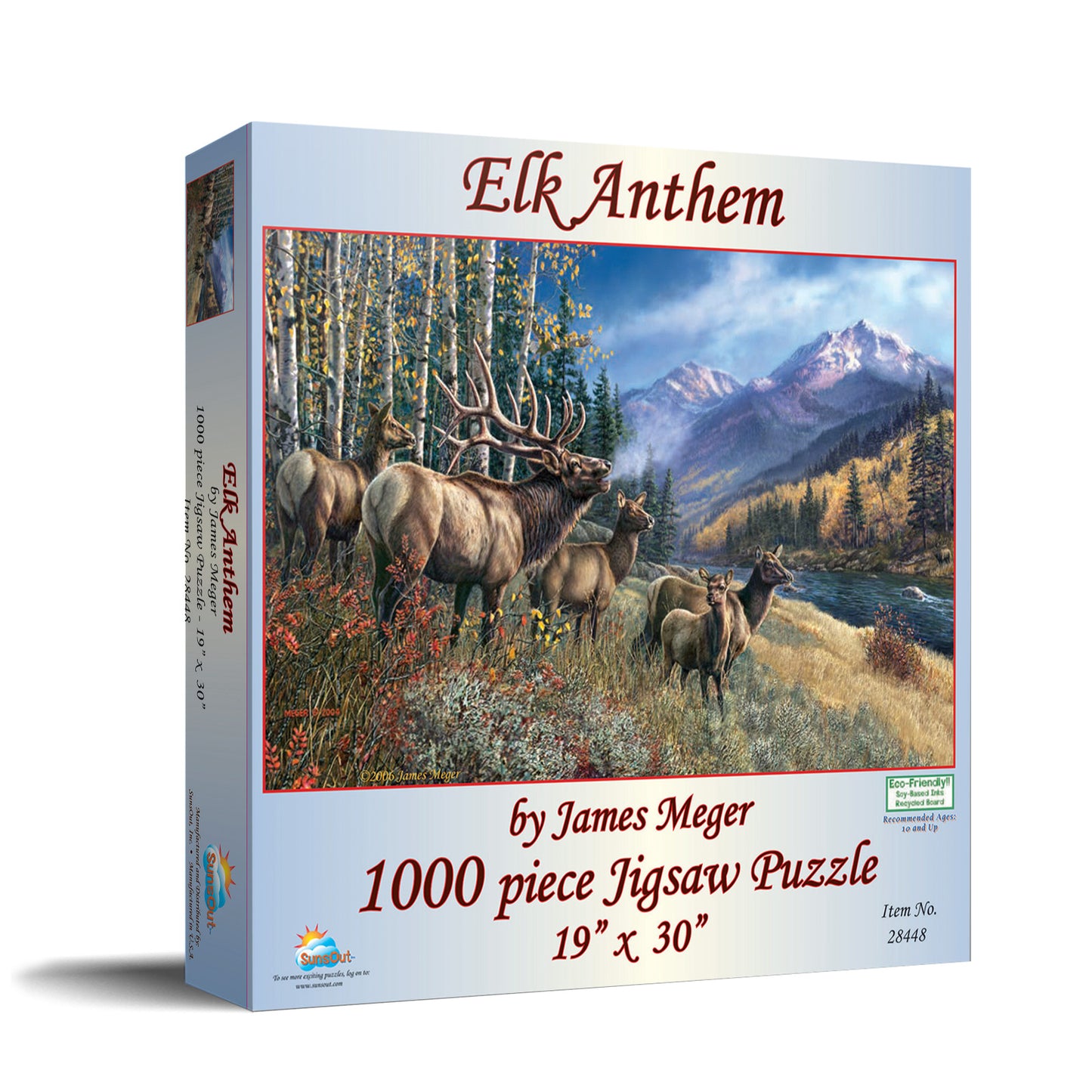 Elk Anthem - 1000 Piece Jigsaw Puzzle