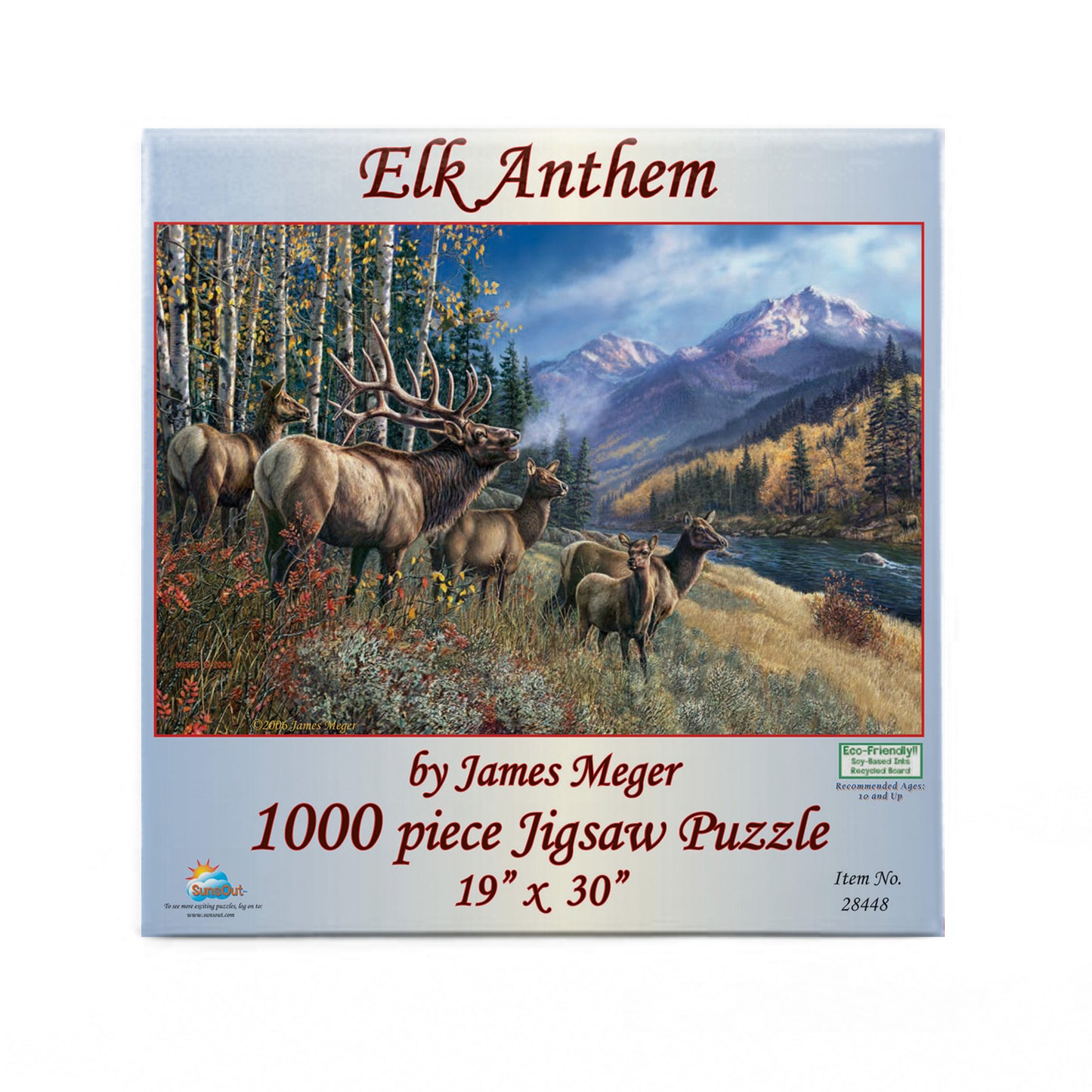 Elk Anthem - 1000 Piece Jigsaw Puzzle