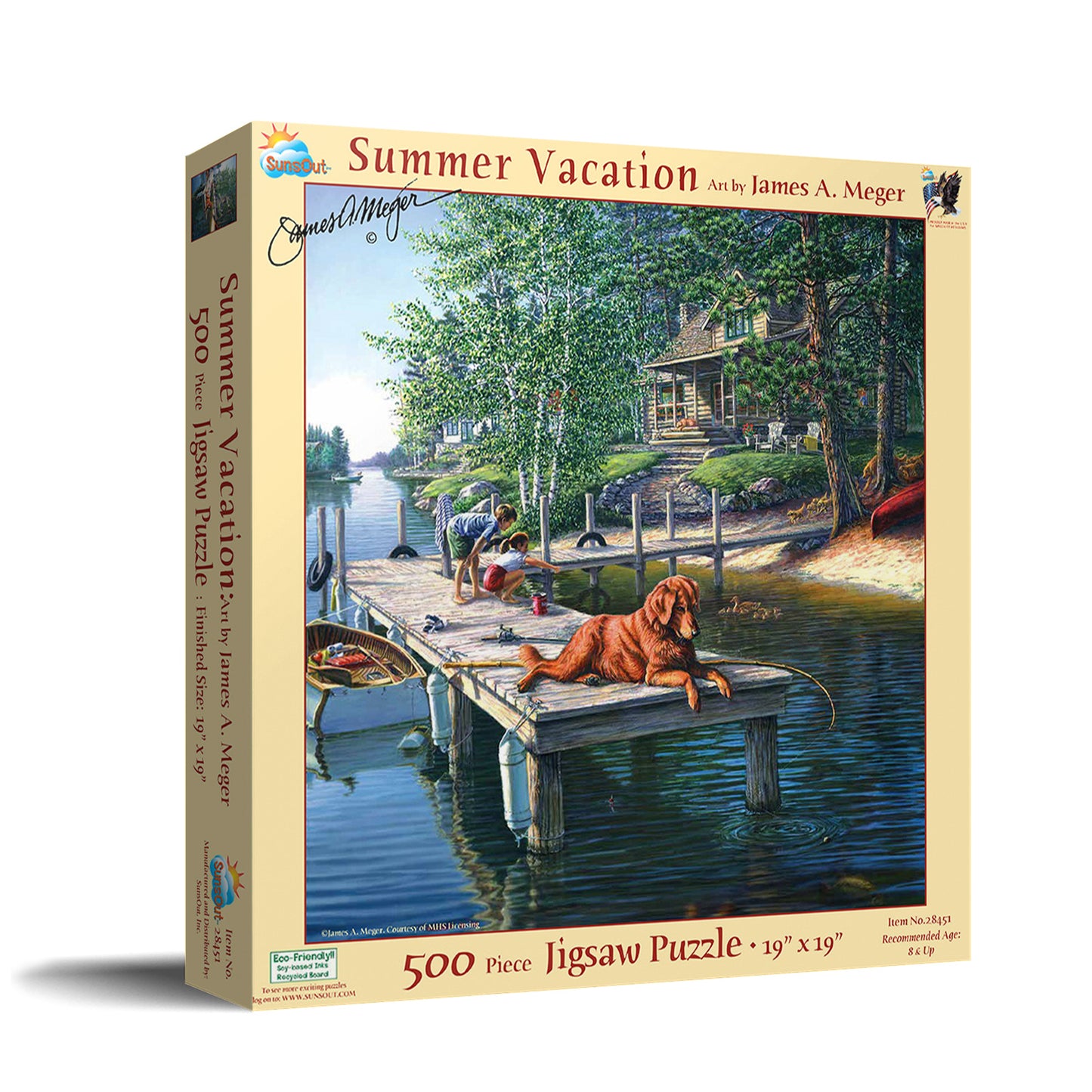 Summer Vacation - 500 Piece Jigsaw Puzzle