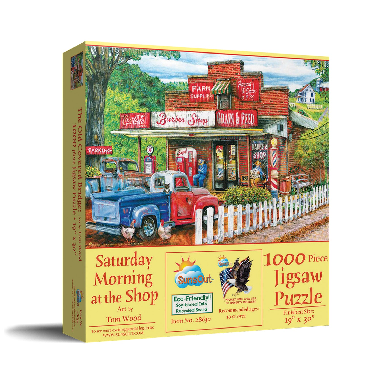 Saturday Morning at the Shop - 1000 Piece Jigsaw Puzzle