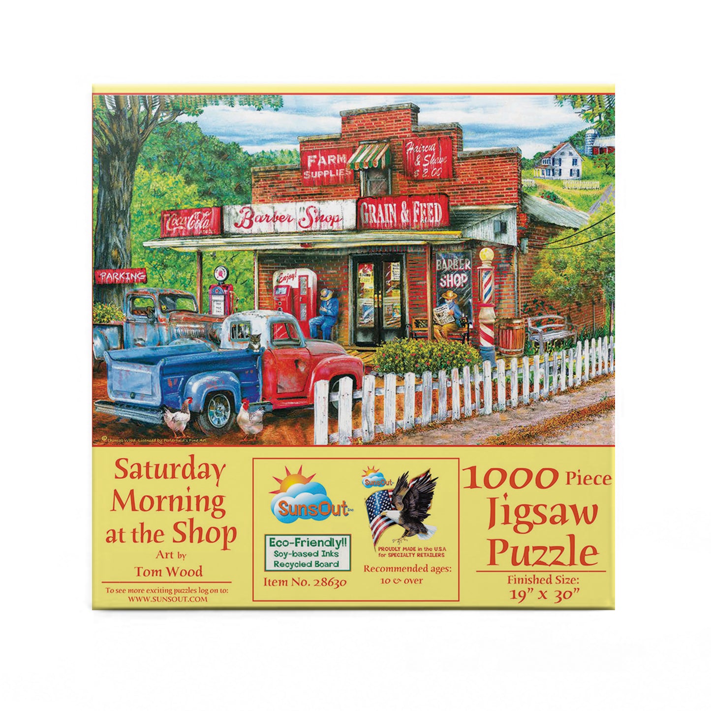 Saturday Morning at the Shop - 1000 Piece Jigsaw Puzzle