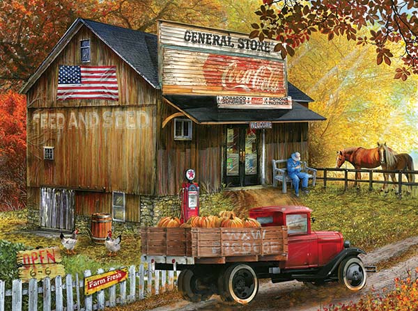 Feed and Seed General Store - 1000 Piece Jigsaw Puzzle