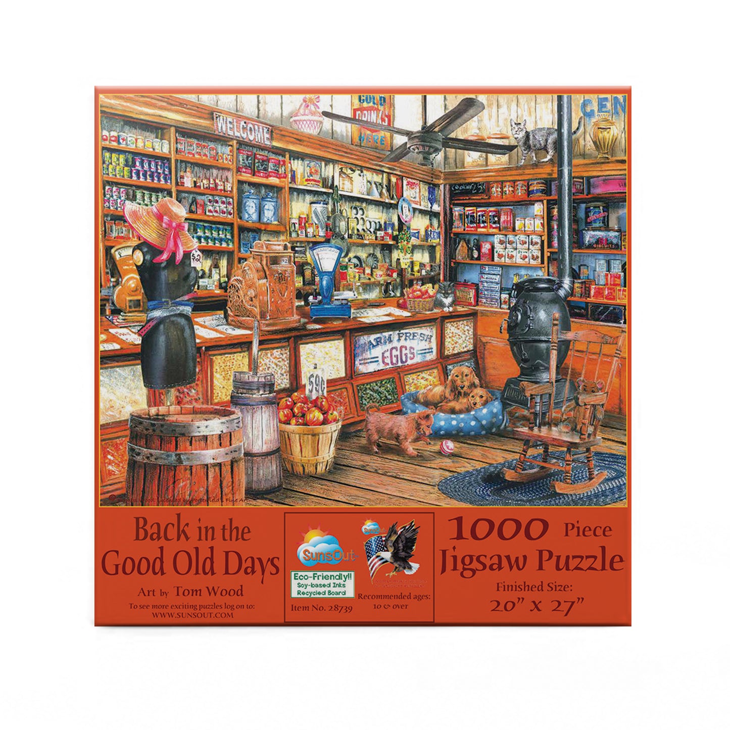Back in the Good Old Days - 1000 Piece Jigsaw Puzzle