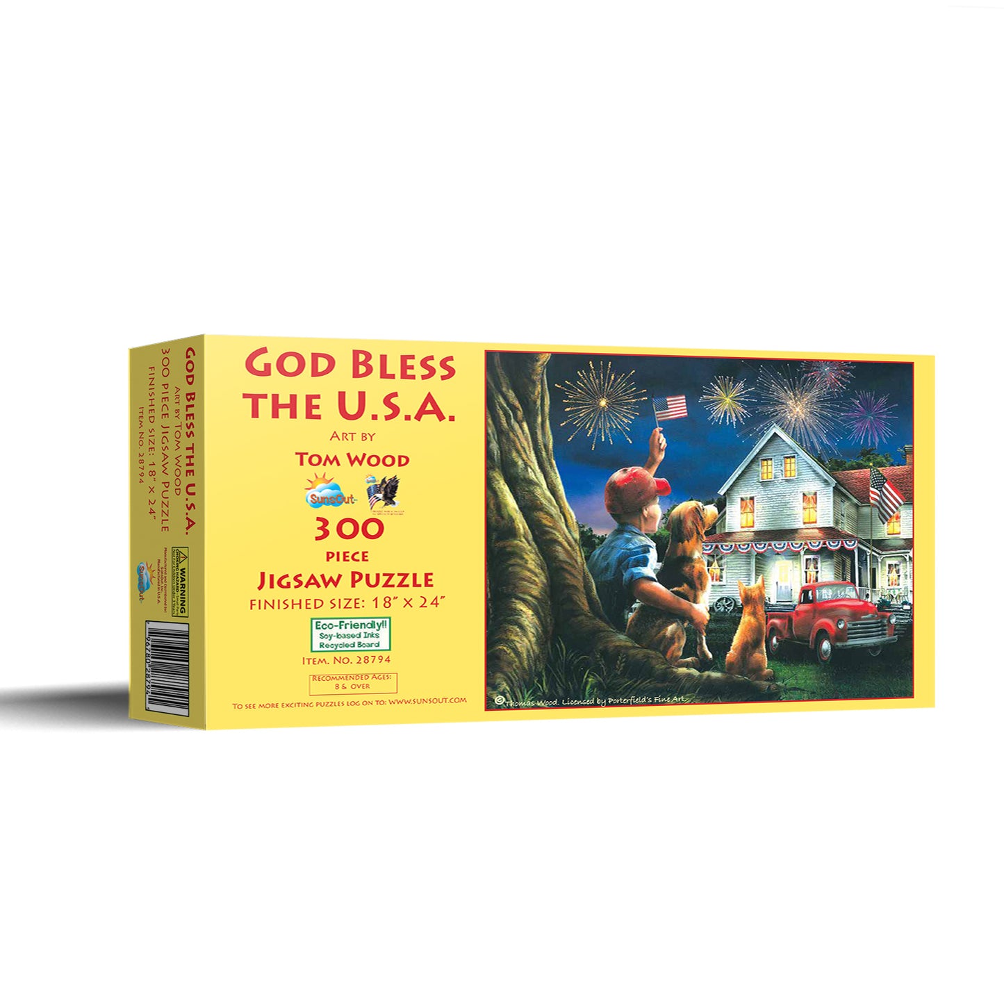 God Bless the USA 300 - 300 Piece Jigsaw Puzzle