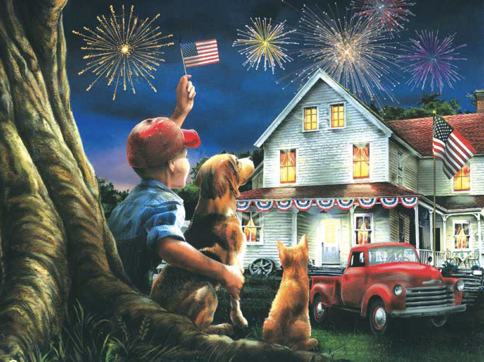 God Bless the USA 300 - 300 Piece Jigsaw Puzzle