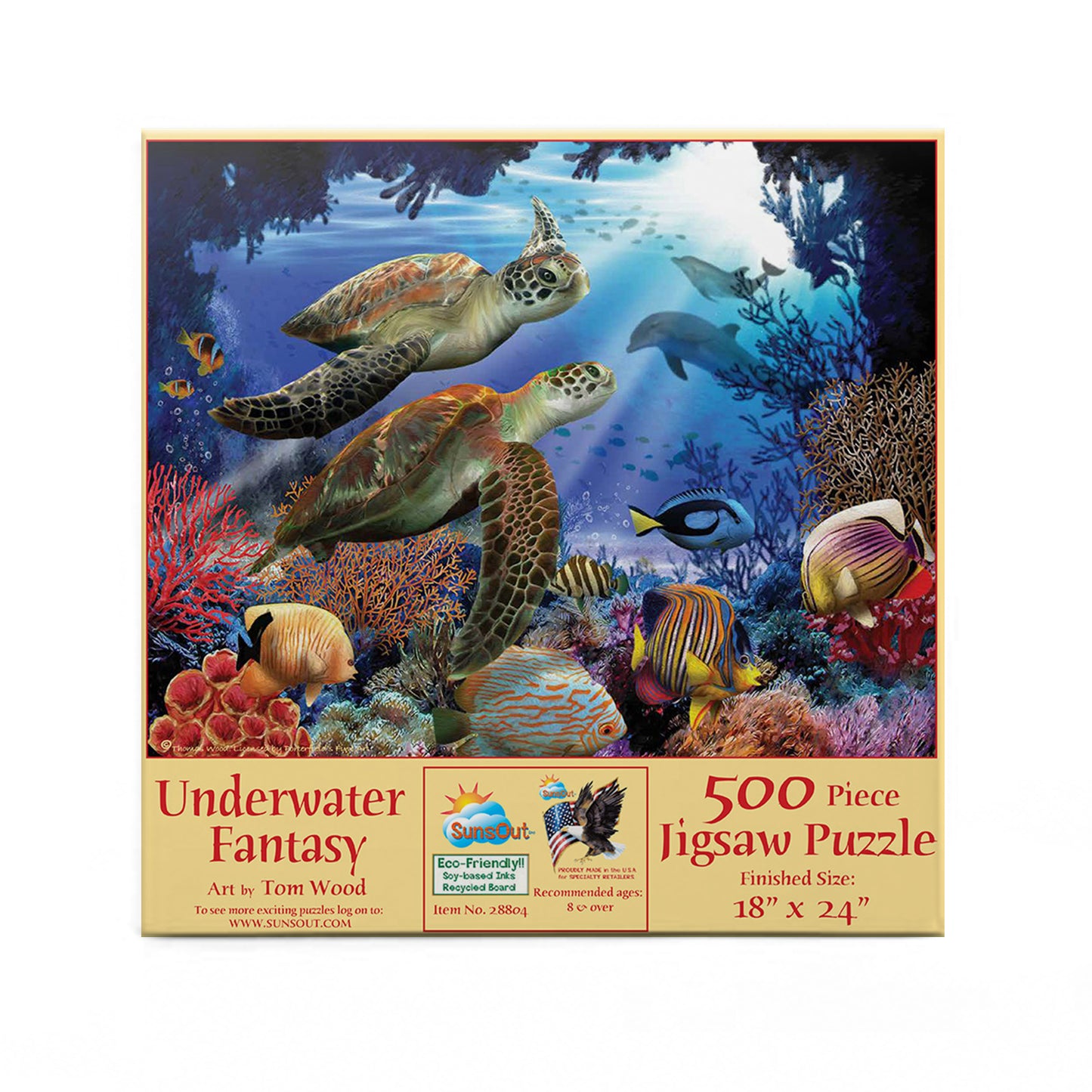 Underwater Fantasy - 500 Piece Jigsaw Puzzle