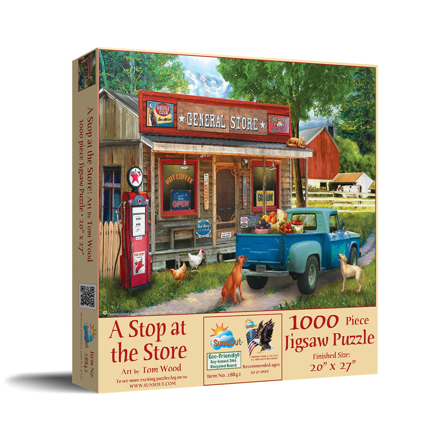 A Stop at the Store - 1000 Piece Jigsaw Puzzle