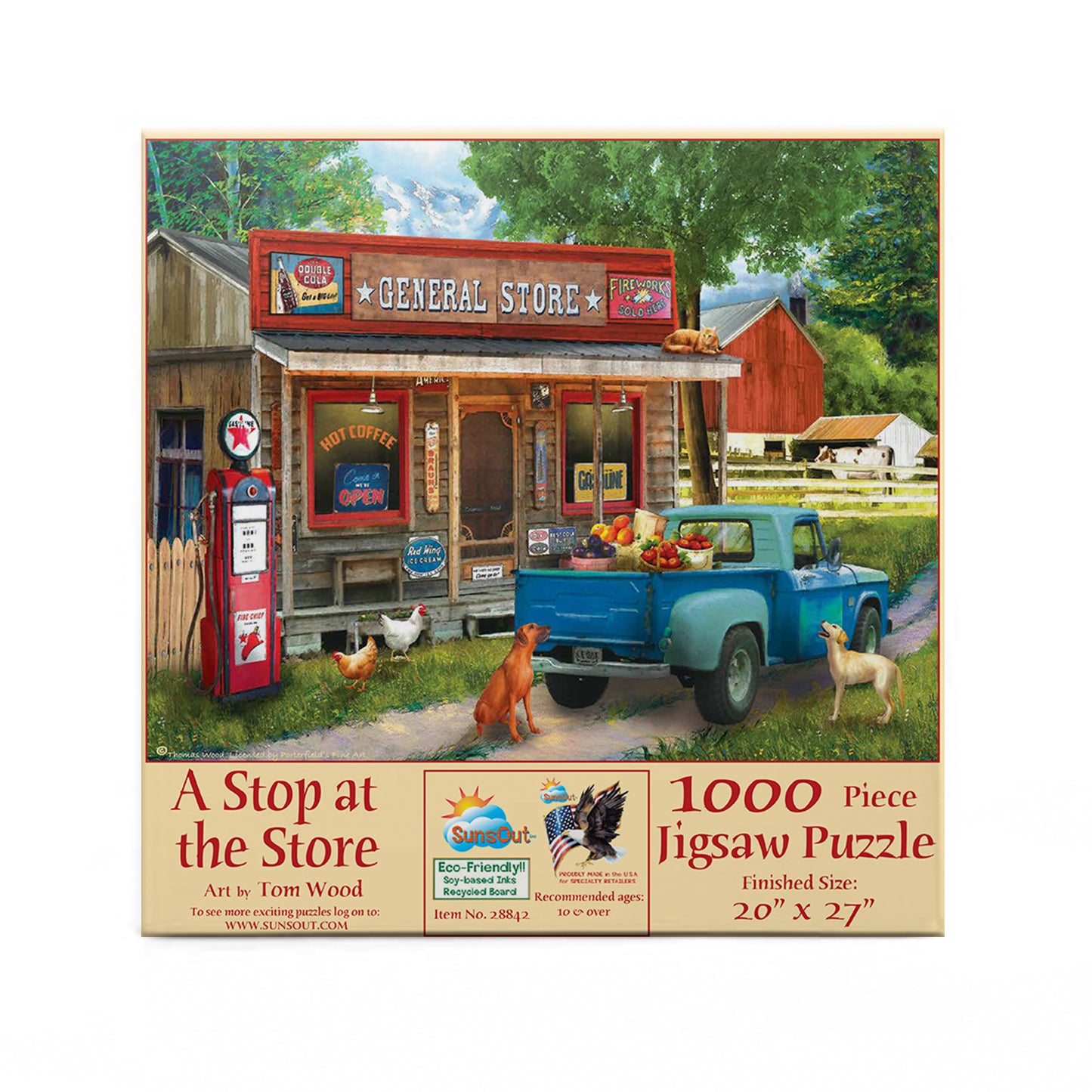 A Stop at the Store - 1000 Piece Jigsaw Puzzle