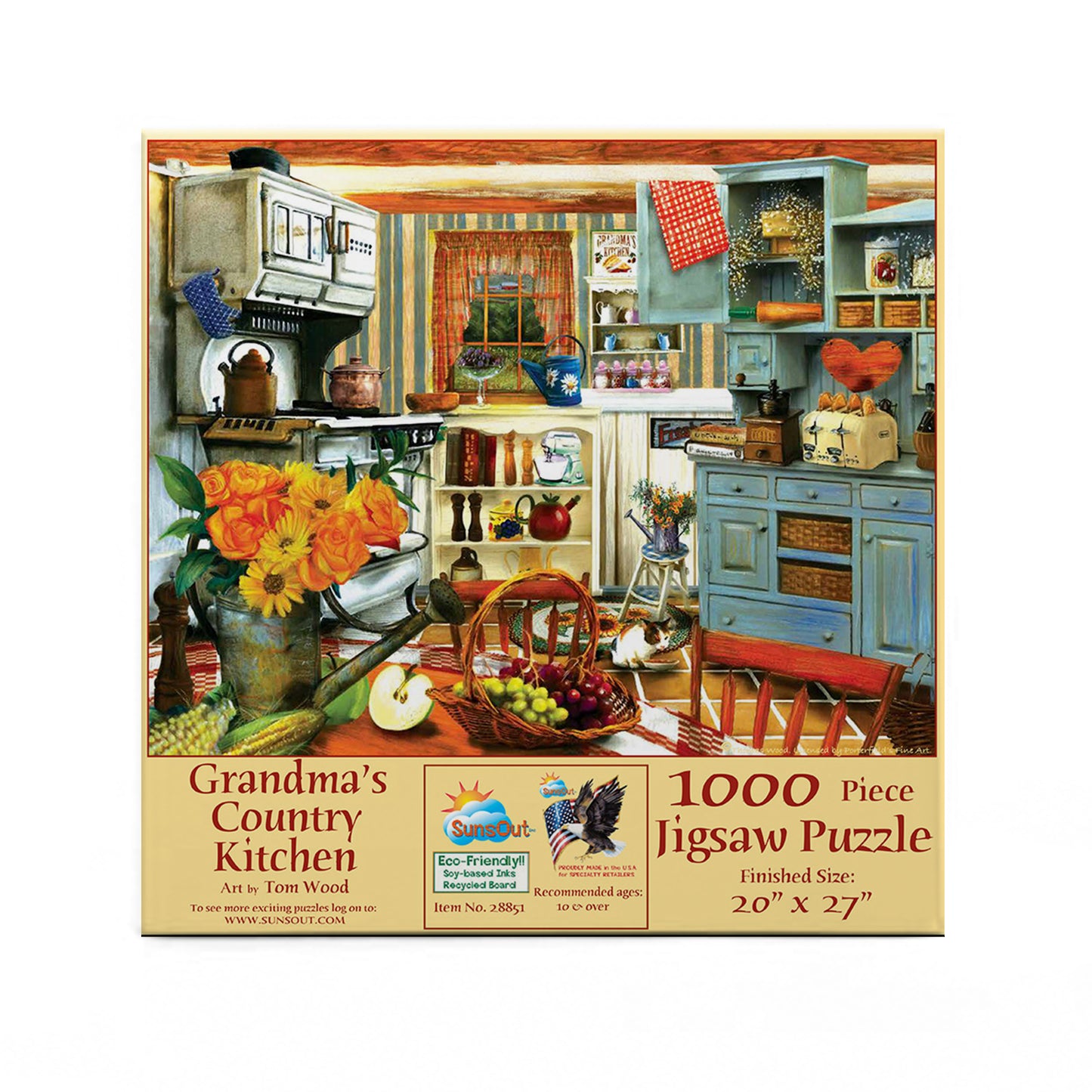 Grandma's Country Kitchen 1000 - 1000 Piece Jigsaw Puzzle