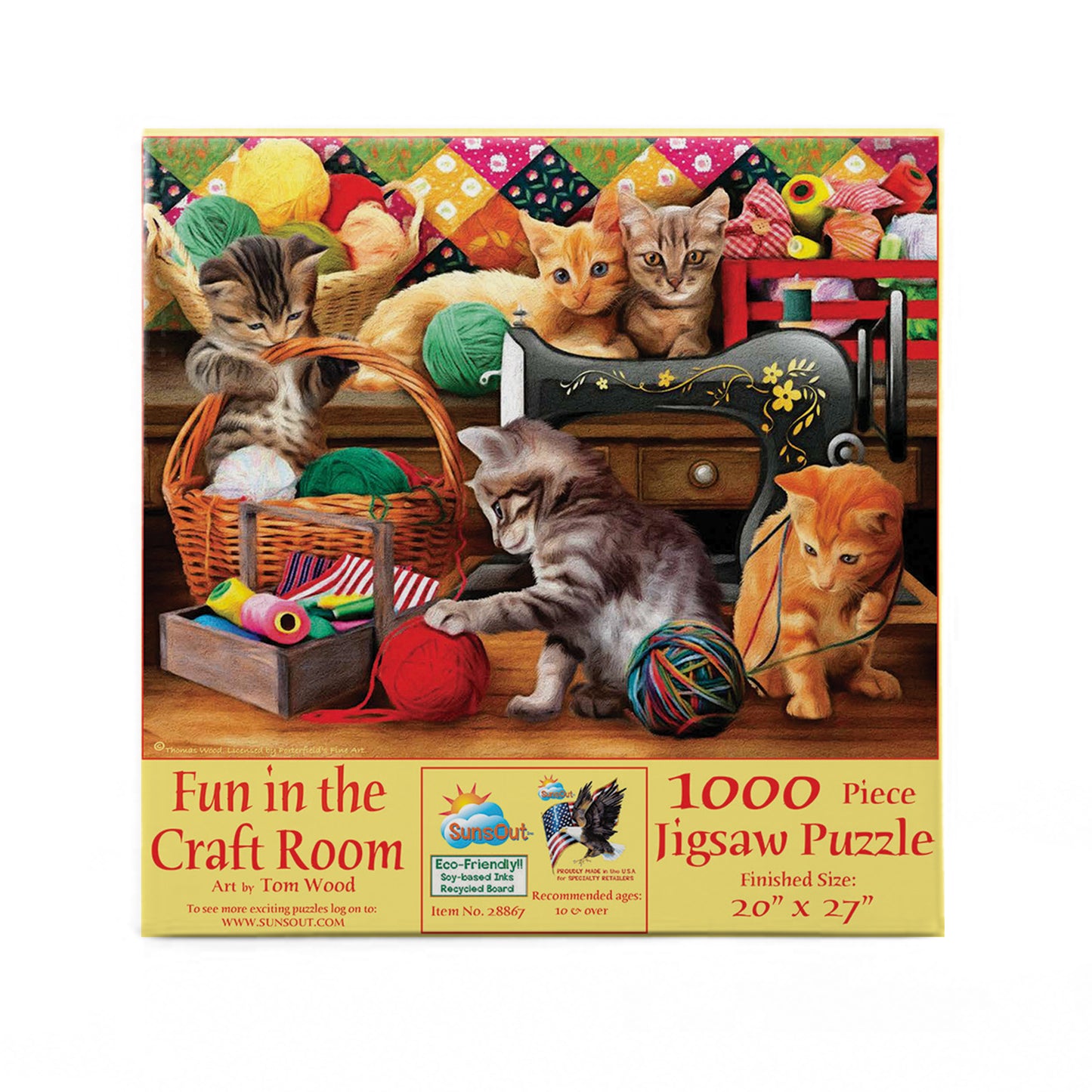 Fun in the Craft Room - 1000 Piece Jigsaw Puzzle