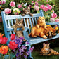 Hanging Out in the Garden - 300 Piece Jigsaw Puzzle