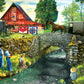 Fishing Down by the Stream - 1000 Piece Jigsaw Puzzle