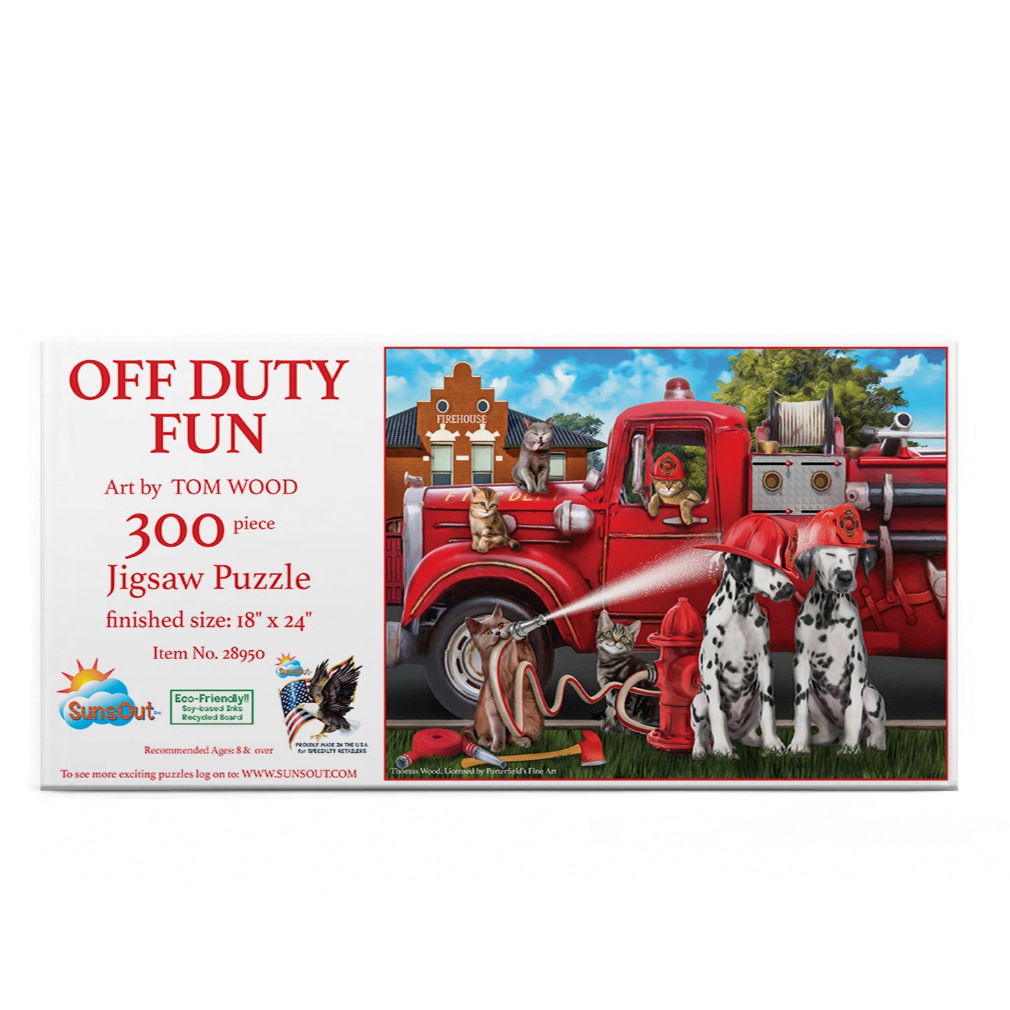 Off Duty Fun - 300 Piece Jigsaw Puzzle