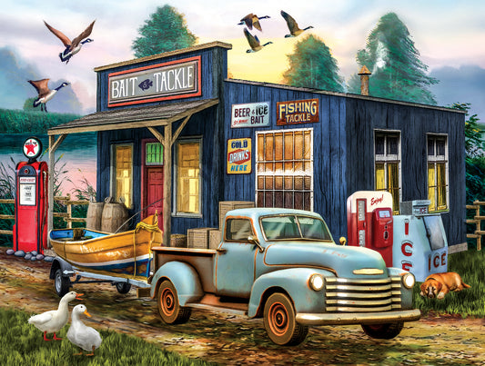 The Early Bird Catches the Fish - 1000 Piece Jigsaw Puzzle