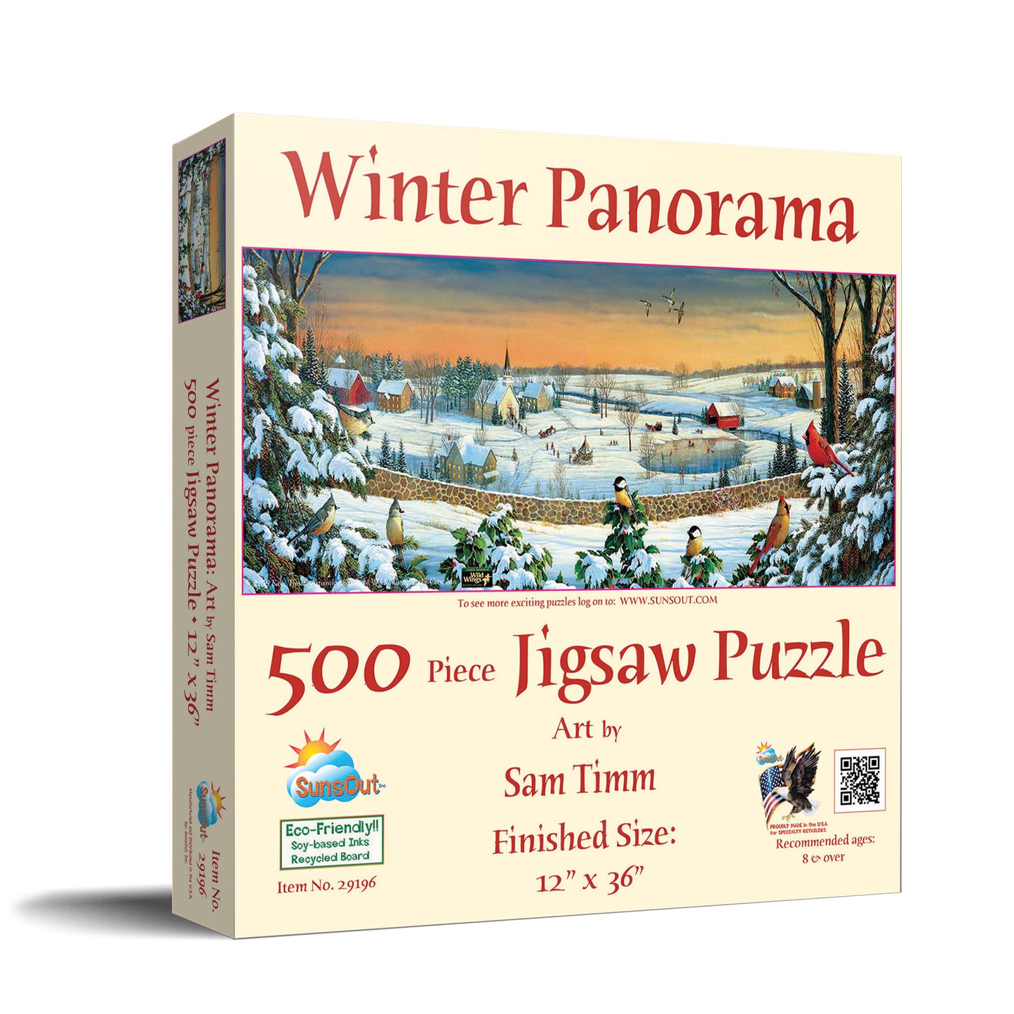 Winter Panorama - 500 Piece Jigsaw Puzzle
