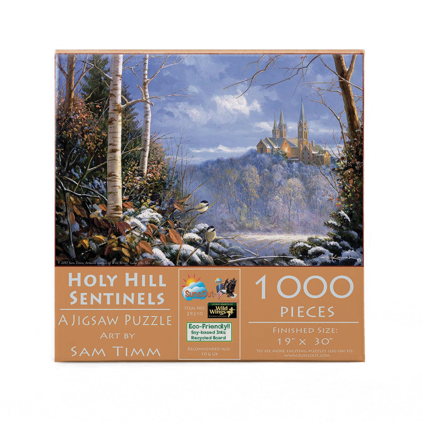 Holy Hill Sentinels - 1000 Piece Jigsaw Puzzle