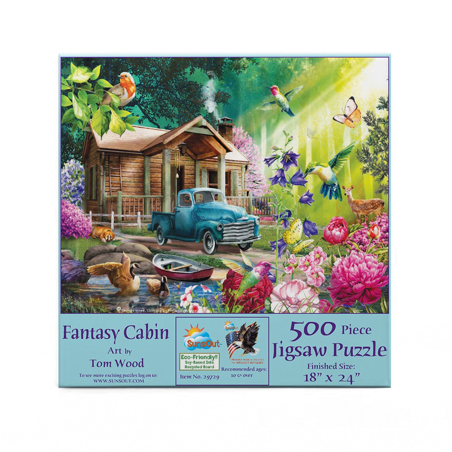 Fantasy Cabin - 500 Piece Jigsaw Puzzle