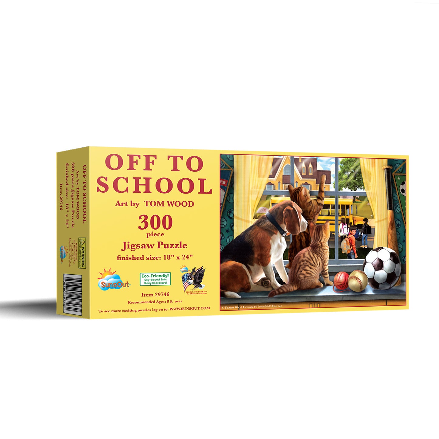 Off to school - 300 Piece Jigsaw Puzzle