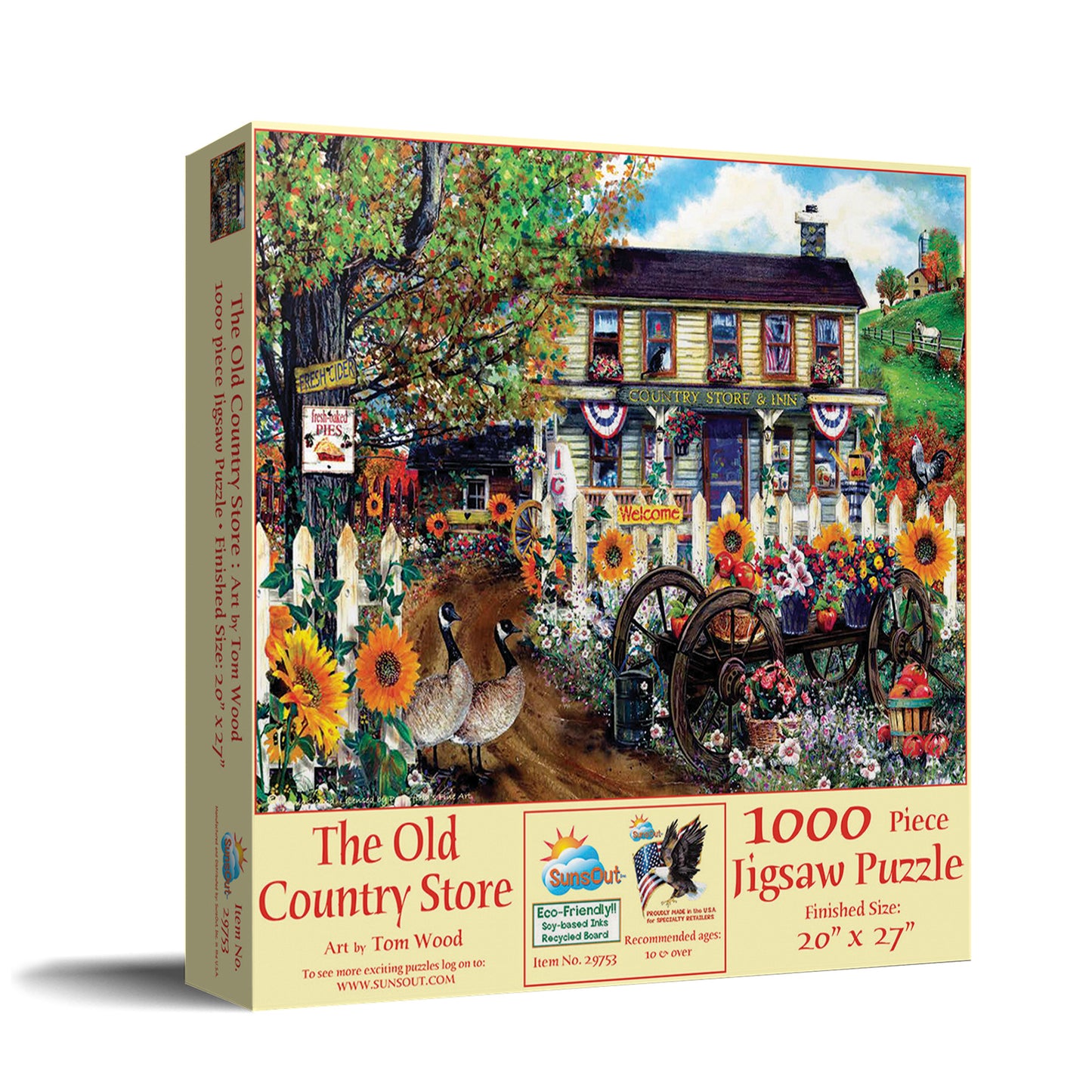 The Old Country Store - 1000 Piece Jigsaw Puzzle