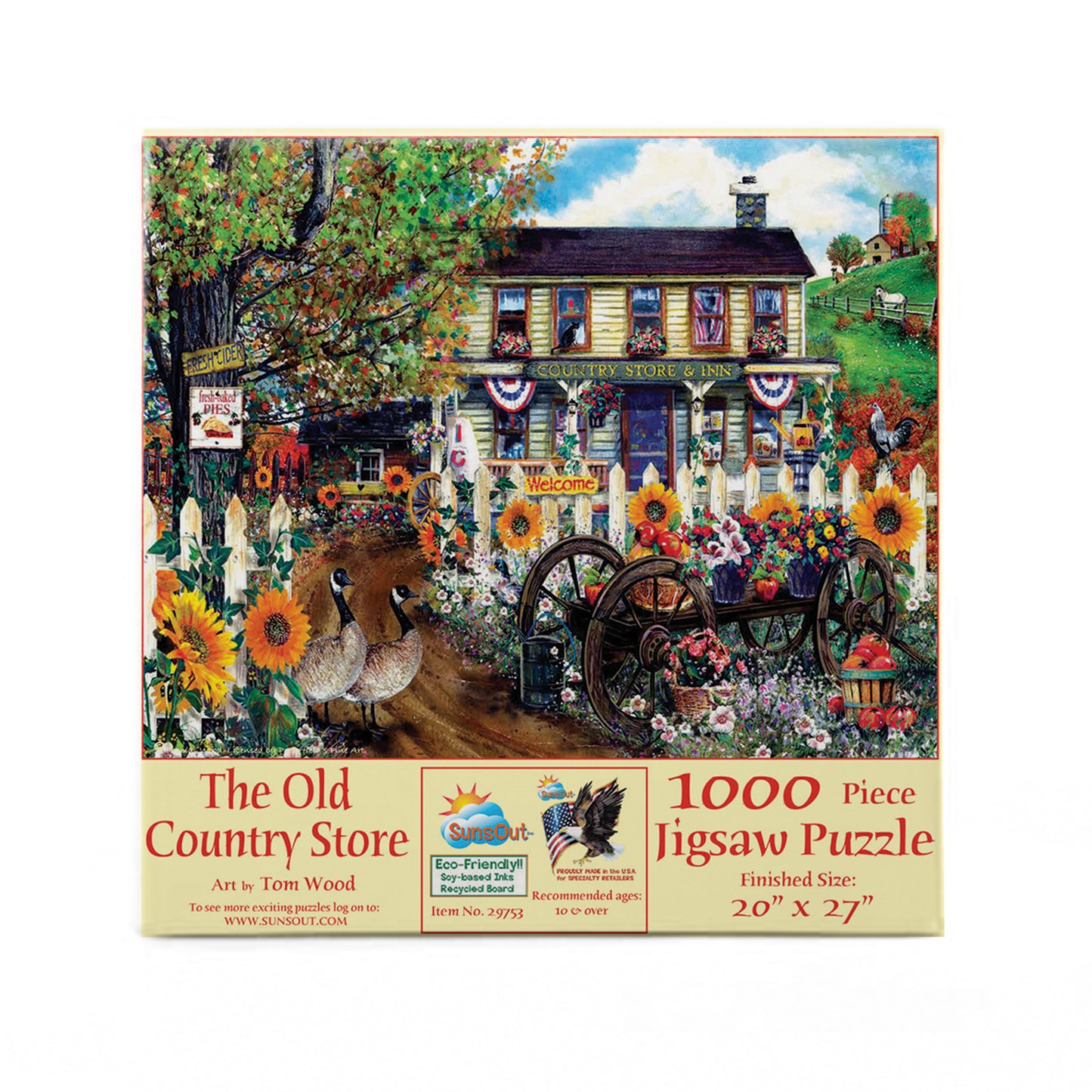 The Old Country Store - 1000 Piece Jigsaw Puzzle