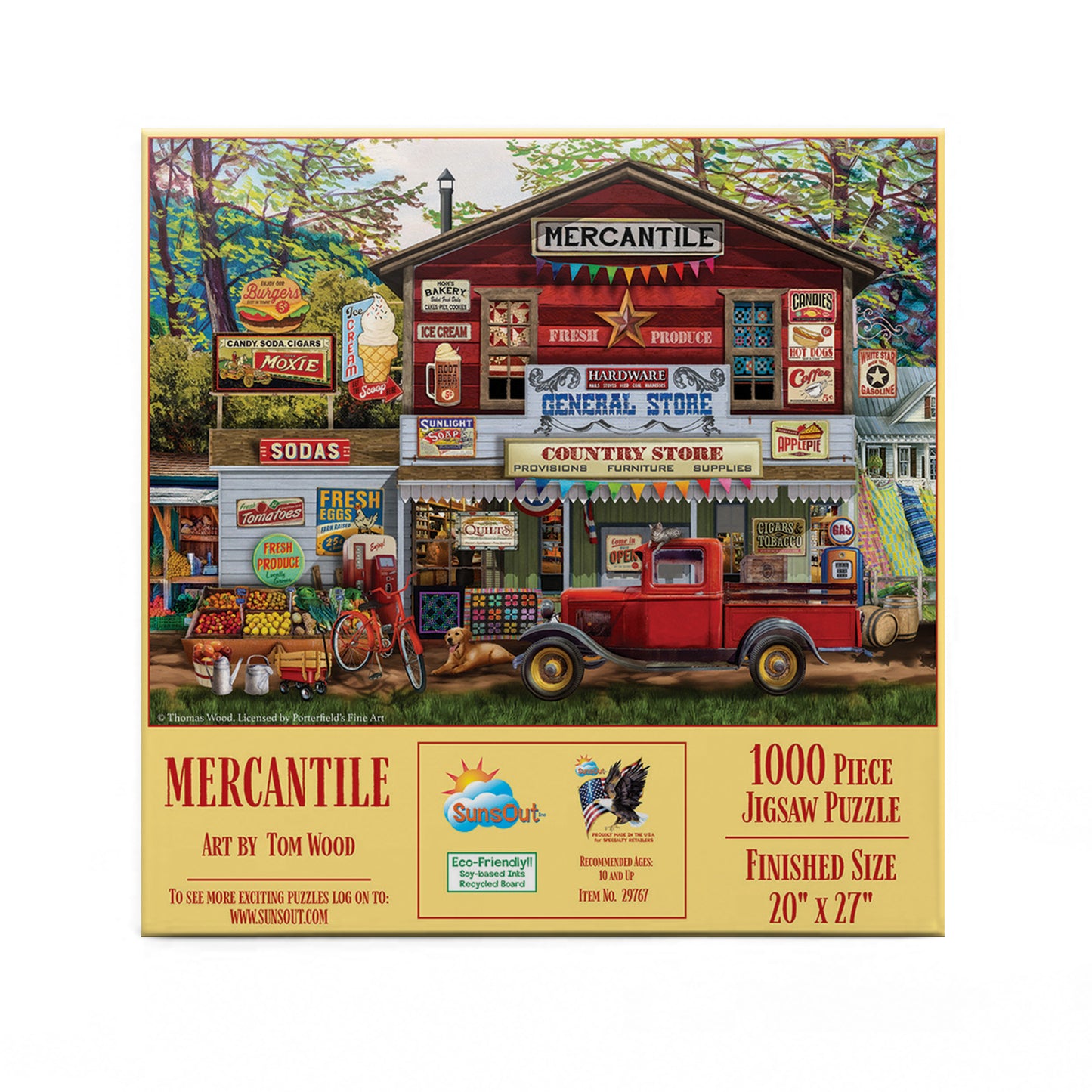 Mercantile - 1000 Piece Jigsaw Puzzle