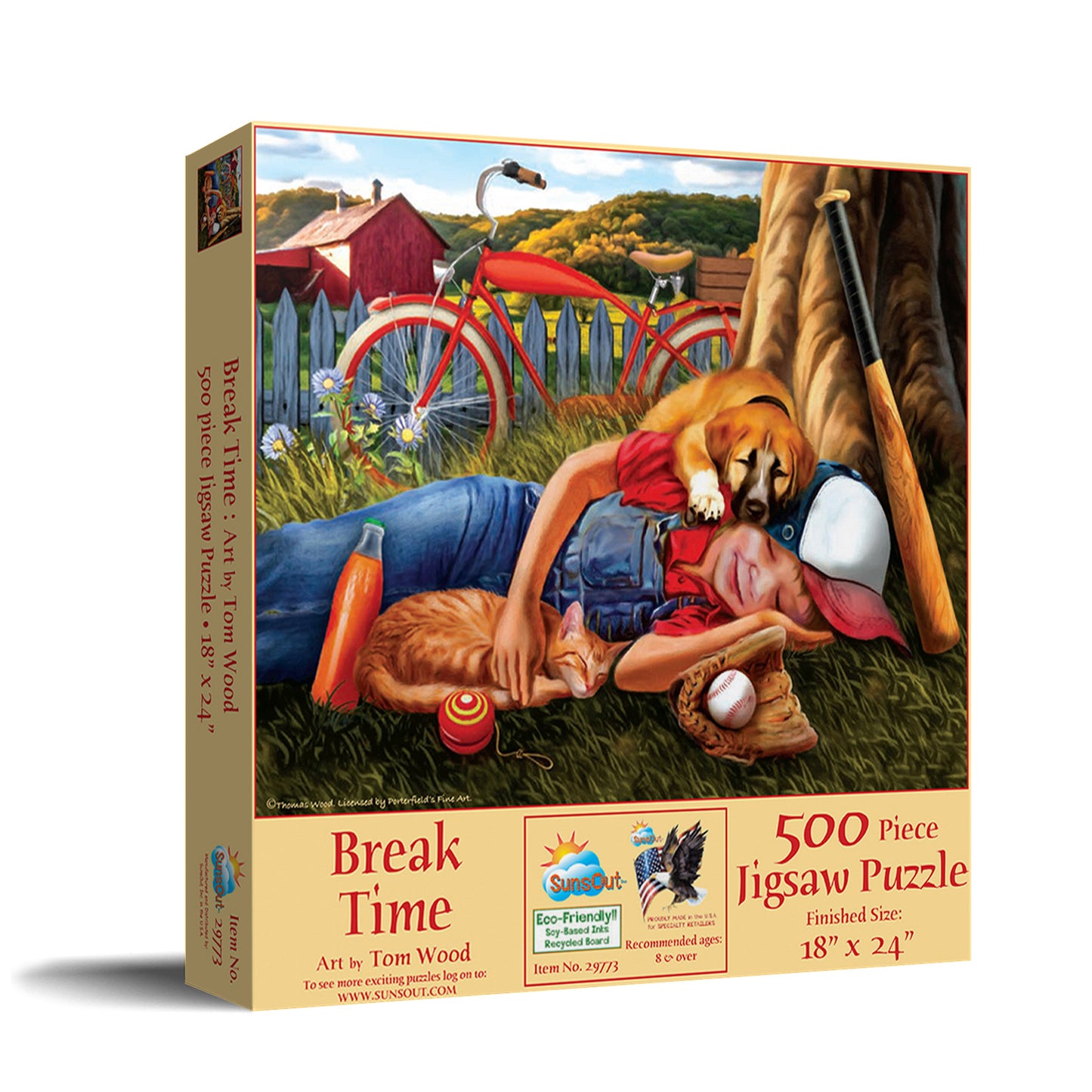 Break Time - 500 Piece Jigsaw Puzzle