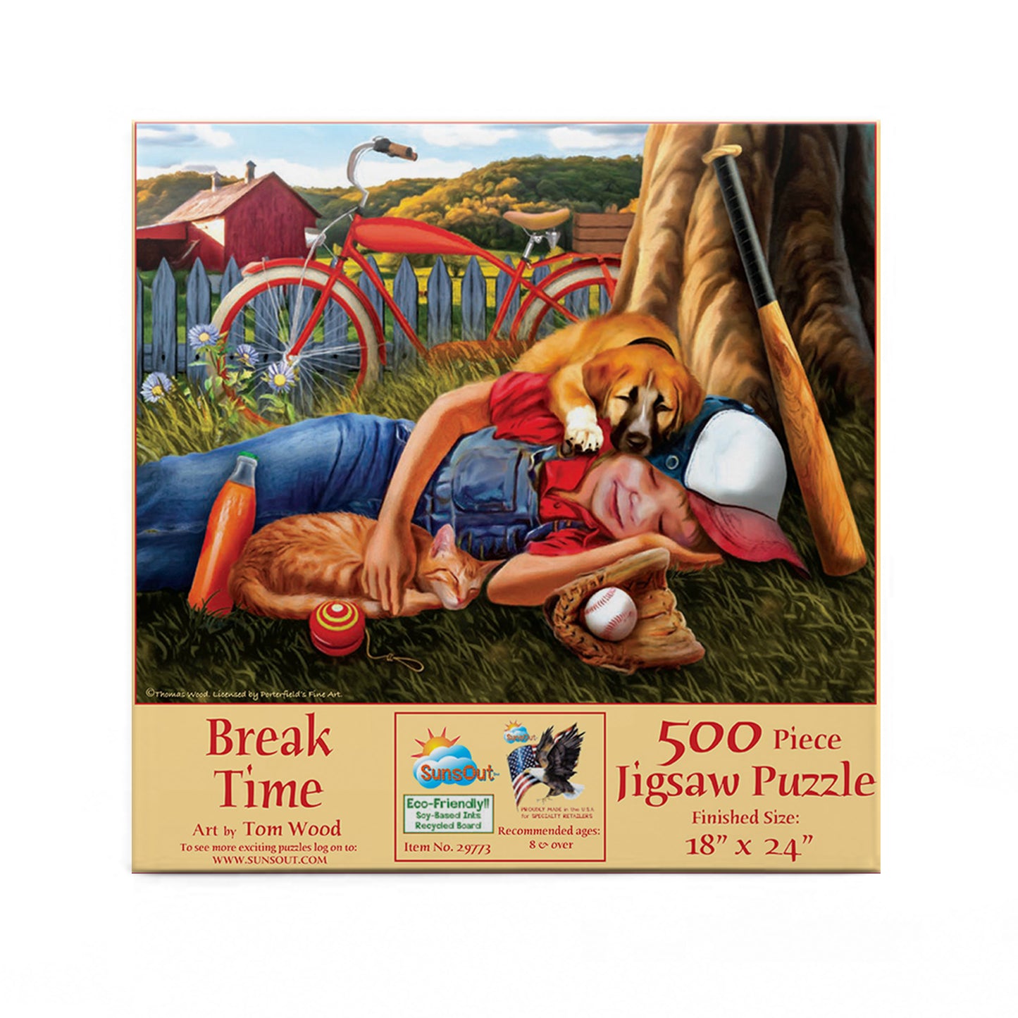 Break Time - 500 Piece Jigsaw Puzzle