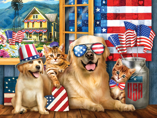 Born in the U.S.A. 300 - 300 Piece Jigsaw Puzzle