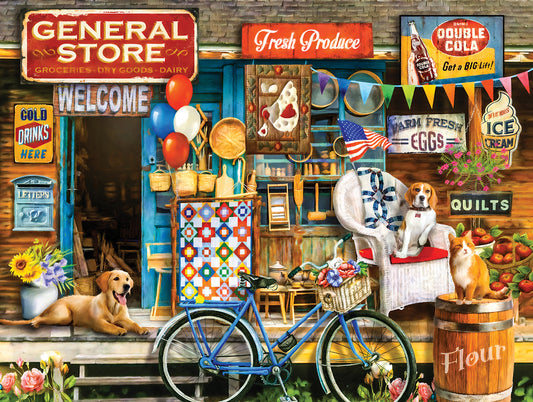 Waiting at the Store 300 - 300 Piece Jigsaw Puzzle