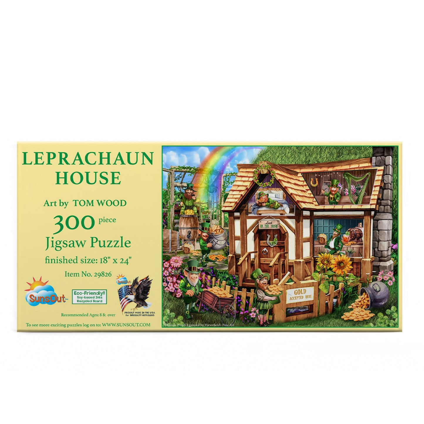 Leprachaun House - 300 Piece Jigsaw Puzzle
